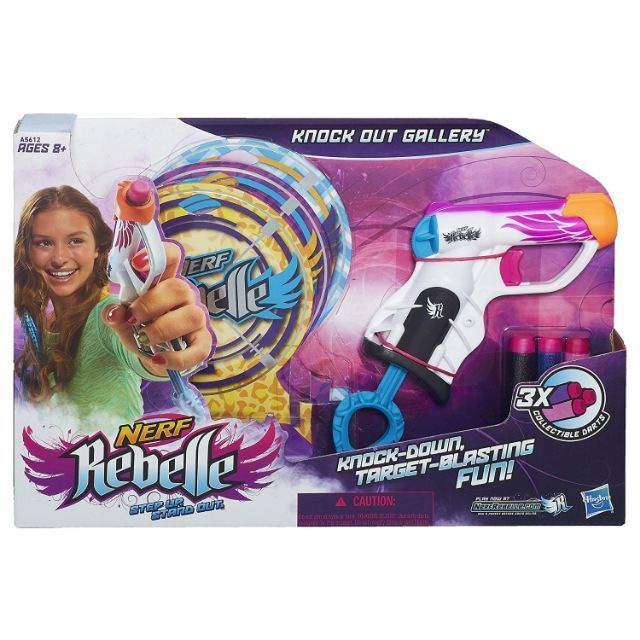 Nerf REBELLE KNOCK OUT GALLERY GUN SET