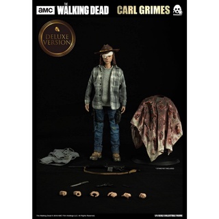 พร้อมส่ง 📦 ฟิกเกอร์ โมเดล ของสะสม Threezero 3Z0062 amc The Walking Dead - Carl Grimes (Deluxe Version)