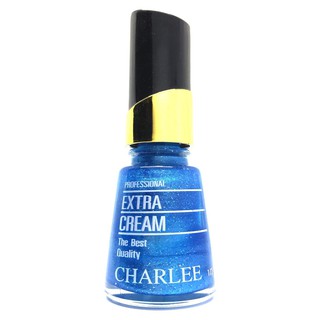 Charlee Nail Polish ยาทาเล็บชาลี 15 ml. สีมุกผสมกากเพชร เบอร์ 232