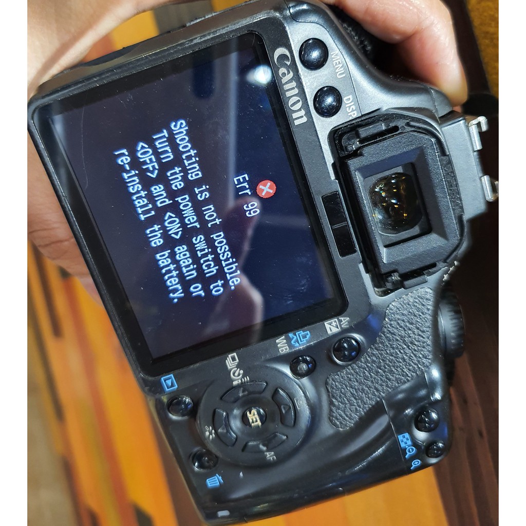 Canon 450D 1000D อาการ ERR99