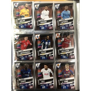 Match Attax 101 2020 Match Attax Masters Cards