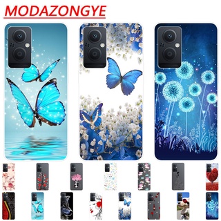 OPPO Reno 7Z เคสสำหรับ เคสซิลิโคน OPPO Reno 7Z Soft Case Painted Silicone เคส Back Cover