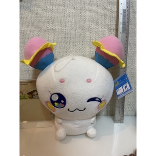 ตุ๊กตา Fuwa precure แมวทอง ป้ายห้อย ของแท้ สภาพ98%