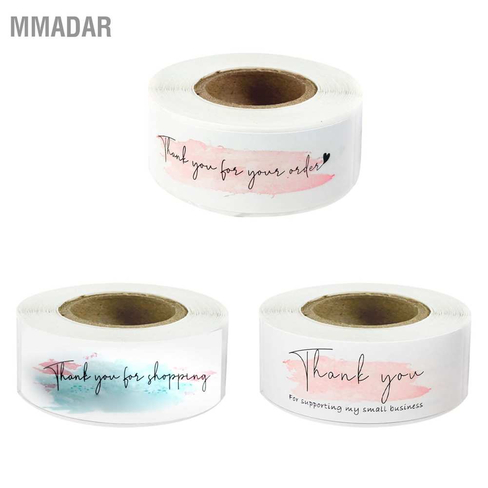 MMADAR 1 Roll Rectangle Sticker Beautiful Cute Fashion DIY Hand Made ...