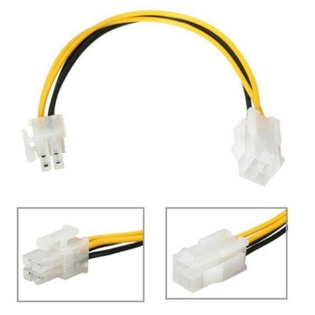 ATX 4 PIN ชายถึง 4 PIN หญิง PSU EXTENDER CABLE / PSU EXTENSION
