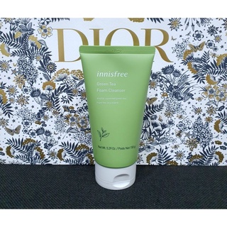 โฟมล้างหน้าชาเขียว แท้💯%Innisfree Green Tea Foam Cleanser 150g. มีฉลากไทย