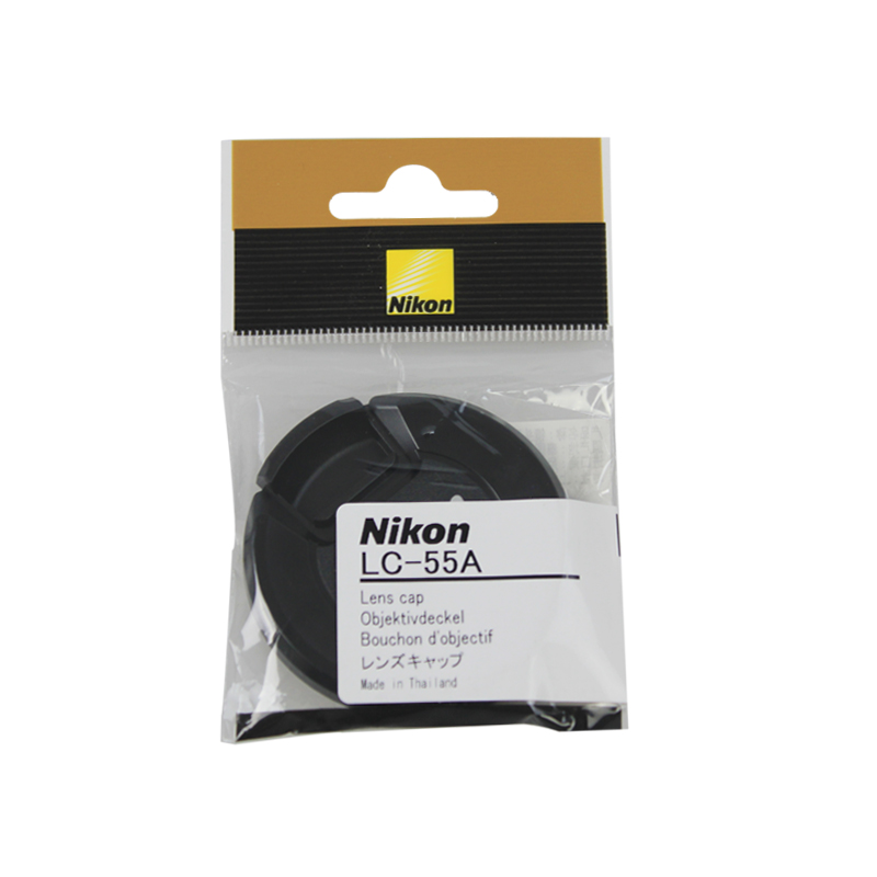 Nikon D3500 D5600 D5300 LC-55A 55มม.ฝาครอบเลนส์AF-Pเลนส์18-55 ...
