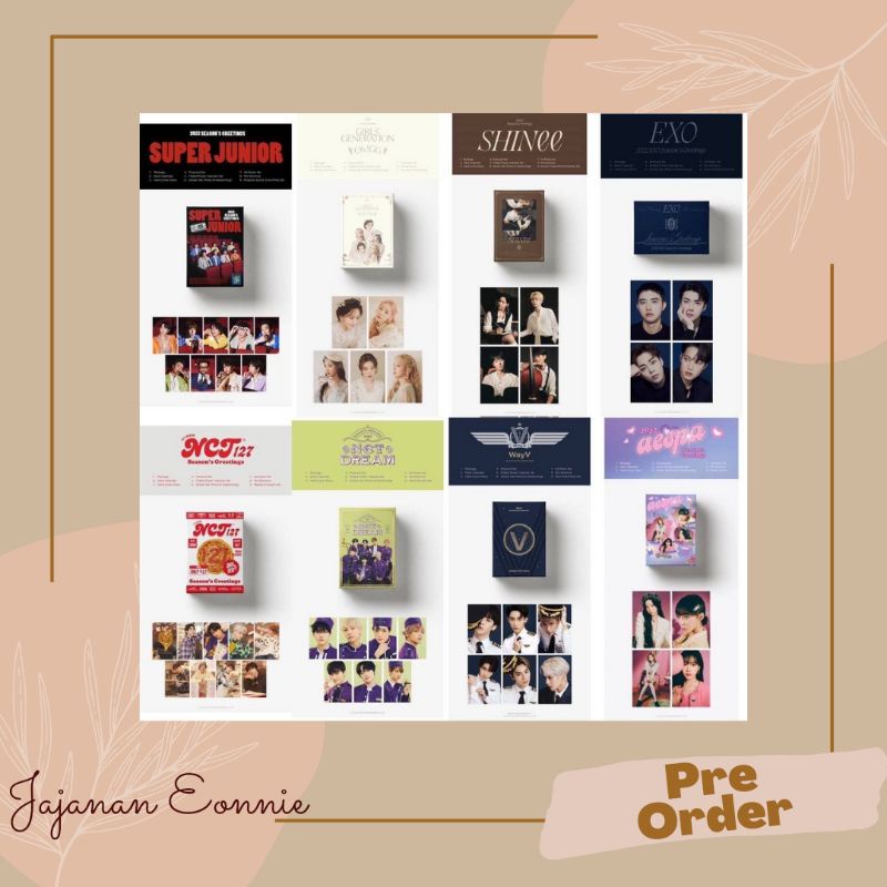 Plnsn SEASON GREETINGS NCT DREAM SMTOWN&Store SHARING