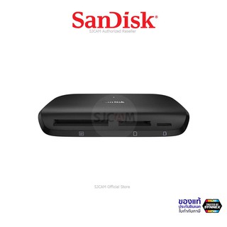 SanDisk ImageMate® PRO USB-C Card Reader (SDDR-A631-GNGNN) ตัวอ่านการ์ดรีดเดอร์ 3ช่อง MicroSD, SDCard, CF Card Synnex