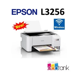 Epson EcoTank L3256/L3250/ L3350 Wi-Fi All-in-One ปริ้นผ่านมือถือ *พร้อมหมึกพรีเมี่ยม 4 สี 1 ชุด