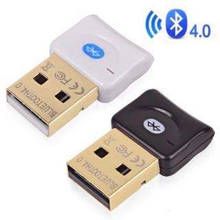 เครื่องส่ง/ตัวรับสัญญาณบลูทูธ Bluetooth CSR 4.0 Dongle Adapter USB（มี2สี）USB 2.0 Bluetooth 4.0 CSR4.0 Adapter Dongle