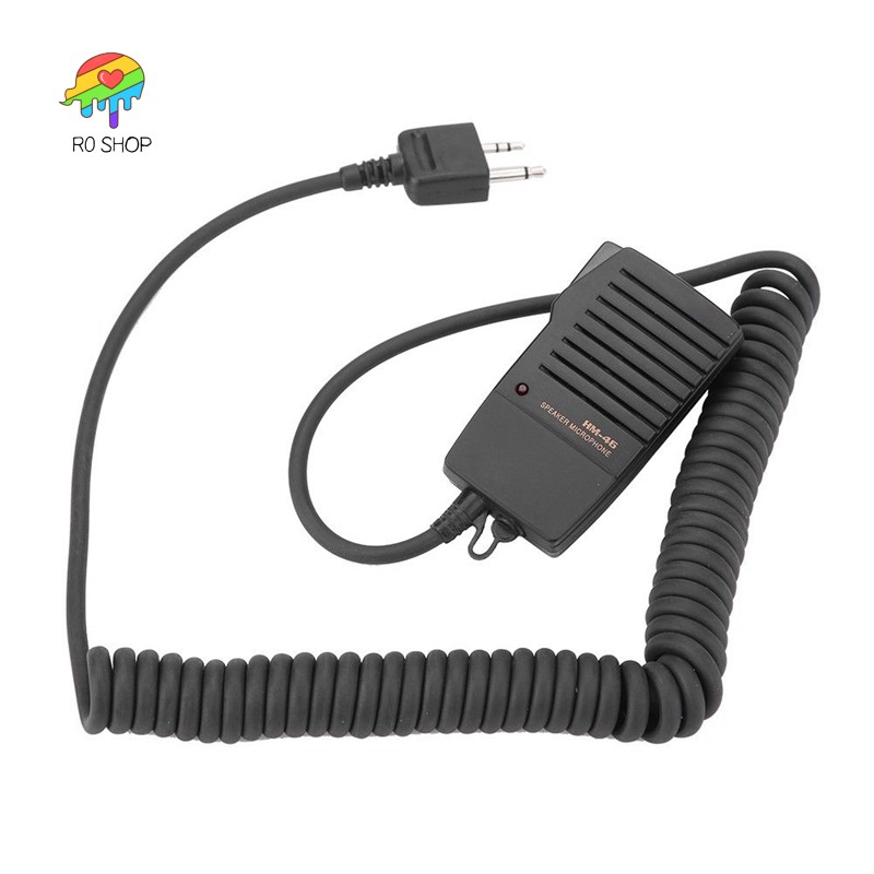 -ไมโครโฟนลําโพงมือถือสําหรับ Icom Ic-V8 V85 V82 Ic-T2H T8A 2At W32A E90 วิทยุ