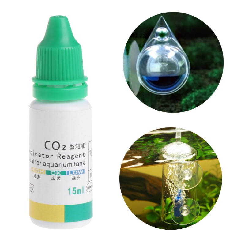 น้ำยาทดสอบระดับ CO2 สำหรับตู้ปลา 1 ชิ้น