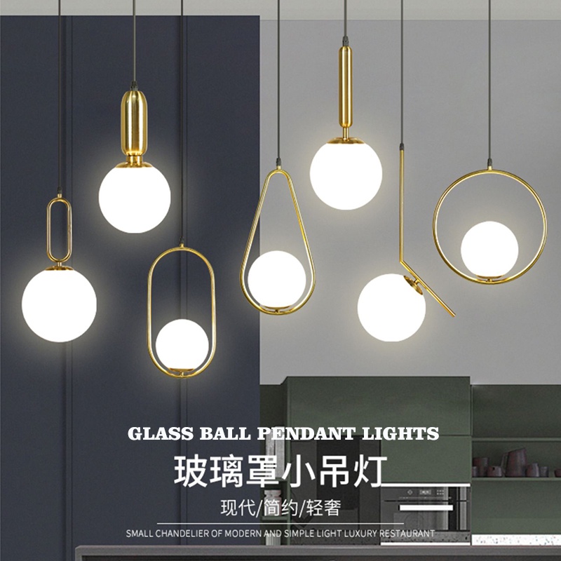 โคมไฟ LED สไตล์นอร์ดิก โมเดิร์น สีทอง สําหรับแขวนตกแต่งห้องนอน คาเฟ่ ร้านอาหาร บาร์ ในร่ม