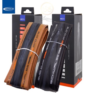 Schwalbe Pro One Tubeless Ready 700x25C 700x28C ยางทิวบ์เลสที่เบาและเร็วที่สุด