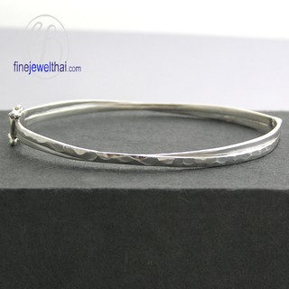 Finejewelthai กำไล-กำไลเงินแท้-เงินแท้-Bangle-Silver-Design - G100200h