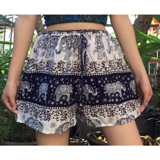 Elephant pants Thai pants Shorts Short Pant Elephant pant Elephant short กางเกงขาสั้น กางเกงลายช้าง