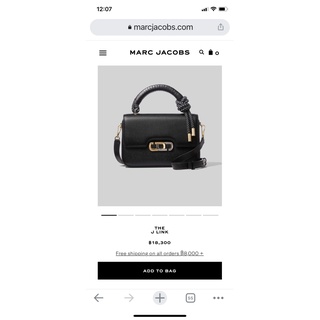 กระเป๋า Marc Jacobs The J Link shoulder bag สินค้าใหม่ ของแท้