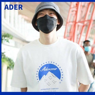 เสื้อยืดแขนสั้น พิมพ์ลายโลโก้ตัวอักษร Ader แฟชั่นสําหรับผู้ชาย และผู้หญิง