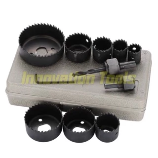 HOLE SAW โฮลซอ เจาะไม้ เจาะฝ้า เจาะพลาสติก 11ชิ้น/16ชิ้น