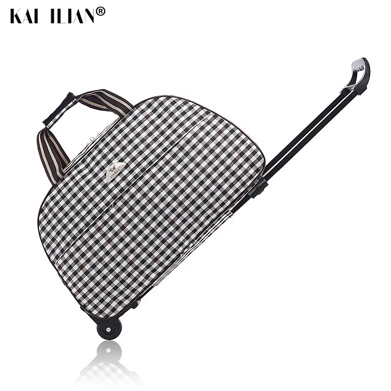 2024 inch Trolley Luggage Women Travel Bags fashion Suitcase With