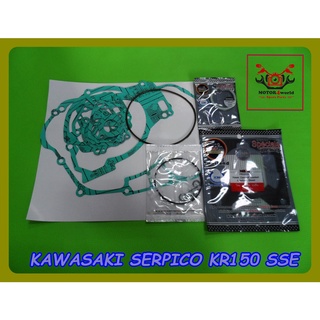 KAWASAKI SERPICO KR150 KR 150 SSE ENGINE GASKET COMPLETE SET // ปะเก็นเครื่อง ชุดใหญ่ สินค้าคุณภาพดี