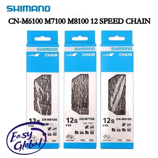 สายโซ่จักรยาน ความเร็ว 12 ระดับ สําหรับ Shimano CN-M6100 M7100 M8100