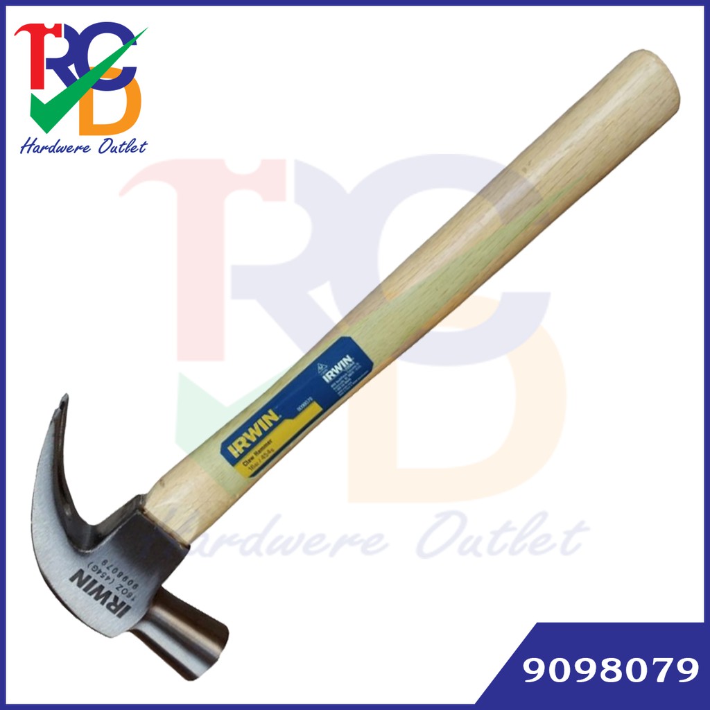 IRWIN 9098079 ค้อนหงอน 16OZ ด้ามไม้