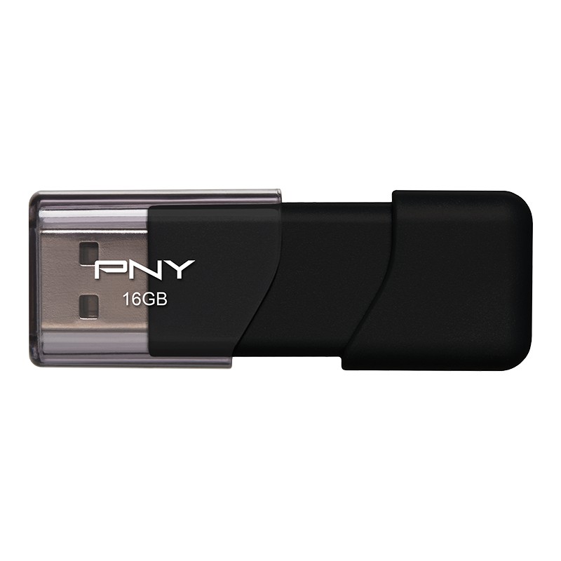 ไดรฟ์ USB 16GB PNY แบบยึดติด USB 2.0 Thumbdrive