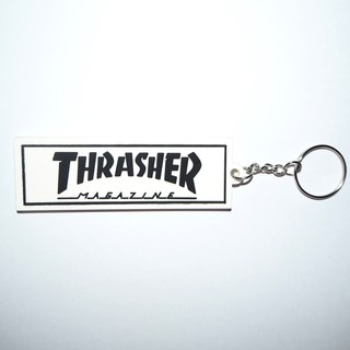 พวงกุญแจยาง Thrasher เทรชเชอร์