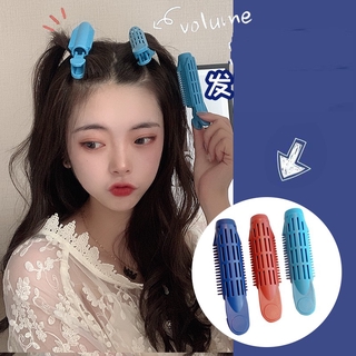 Korea Natural Fluffy Hair Clip / Curly Hair Resin Hair Root Fluffy Clip /Hairstyle Bangs Waves Styling Hair Clips  / Air Bangs Curls Fluffy shape clip /DIY Hair Styling Tool