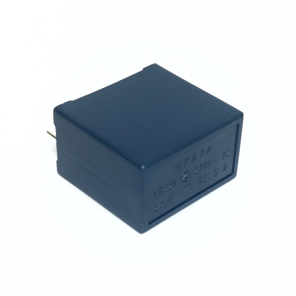 C 2.2uF 275VAC (LE) Capacitor คาปาซิเตอร์ ยี่ห้อ OKAYA