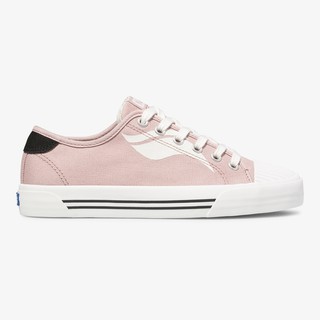 Keds รุ่น Crew Kick Wave Seasonal Solids รองเท้าผ้าใบ ผู้หญิง สี MAUVE - WF63948