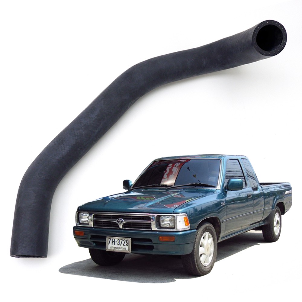 ท่อยางหม้อน้ำ ท่อนล่าง ใส่ โตโยต้า ไฮลัค ไมตี้เอ็กซ์ แอลเอ็น85 สีดำ สำหรับ Toyota Hilux Ln85 Mighty-x ปี 1988-1997