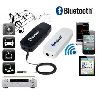 บลูทูธมิวสิค BT-163 USB Bluetooth Audio Music Wireless Receiver Adapter 3.5mm Stereo Audio