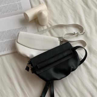 กระเป๋าสะพายข้าง สีขาว/สีดำ 121970