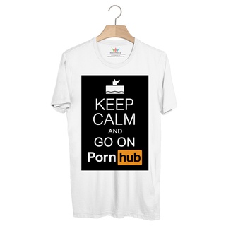 BP889 เสื้อยืด KEEP CALM AND GO ON Pornhub