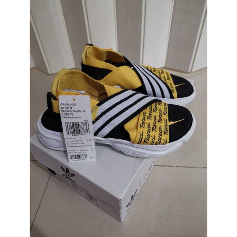 Adidas originals x fiorucci best sale magmur sandals in yellow