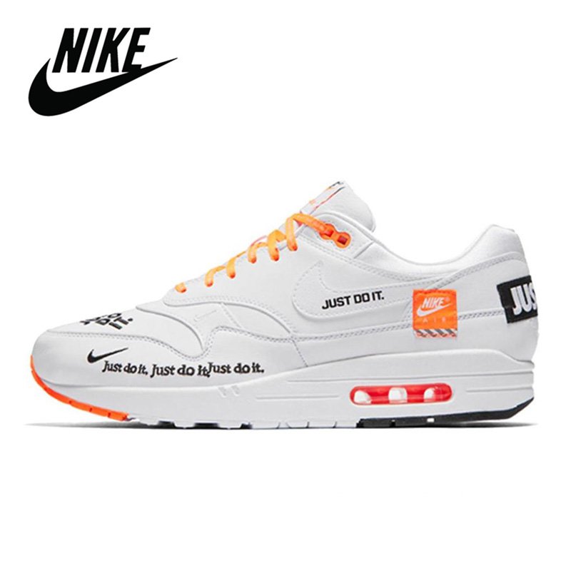 nike air max white with orange