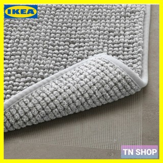 TOFTBO ทอฟท์บู พรมเช็ดเท้า IKEA สีเทา-ขาว, สีเบจเข้ม.สีเทอร์ควอยซ์ หลากสี ขนาด 40x60 ซม