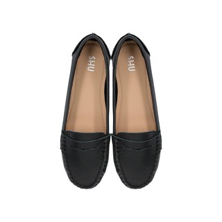 SHU LOAFER MOCCASIN ORIGINAL - BLACK รองเท้าโลฟเฟอร์