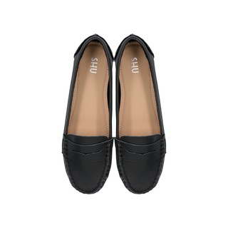 SHU LOAFER MOCCASIN ORIGINAL - BLACK รองเท้าโลฟเฟอร์