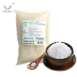 Moki บุกรูปข้าว 2000กรัม (FK0196-1) บุกข้าว ข้าวบุกคีโต บุกเพื่อสุขภาพ คีโต ไม่มีแป้ง keto Konjac Rice