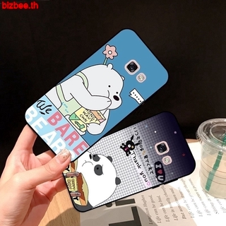 เคสโทรศัพท์ ซิลิโคน พิมพ์ลาย We Bare Bears สำหรับซัมซุง A3 A5 A6 A7 A8 A9 Pro