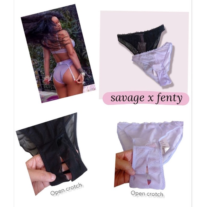Rihanna Savage X Fenty Open Crotch