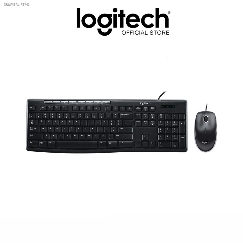 Logitech media desktop mk200 keyboardmouse usb