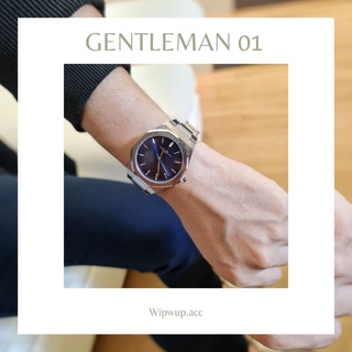 [ลด45ใส่โค้ด WIP22DEC]นาฬิกาผู้ชาย New Arrivals รุ่น Gentleman 01