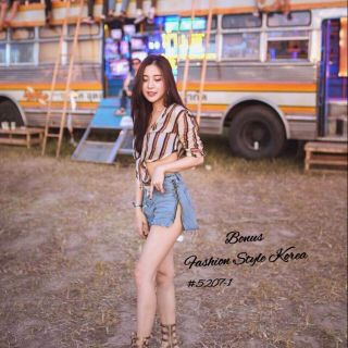 Jeans Fashion Style Korea กางเกงยีนส์ ขาสั้น มาแรง!!