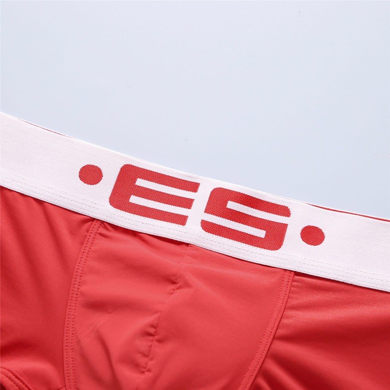 พร้อมส่ง กางเกงในชาย ES COLLECTION ทรงTrunk ผ้าไนลอน