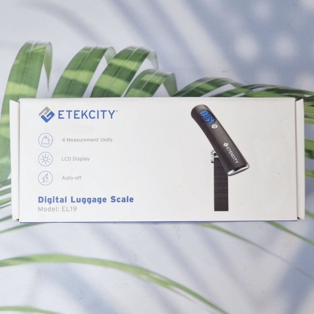 (Etekcity®) EL19 Handheld Digital Luggage Scale เครื่องชั่งน้ำหนักกระเป๋าเดินทางดิจิตอล ที่ชั่งแบบแขวน ตาชั่งกระเป๋า